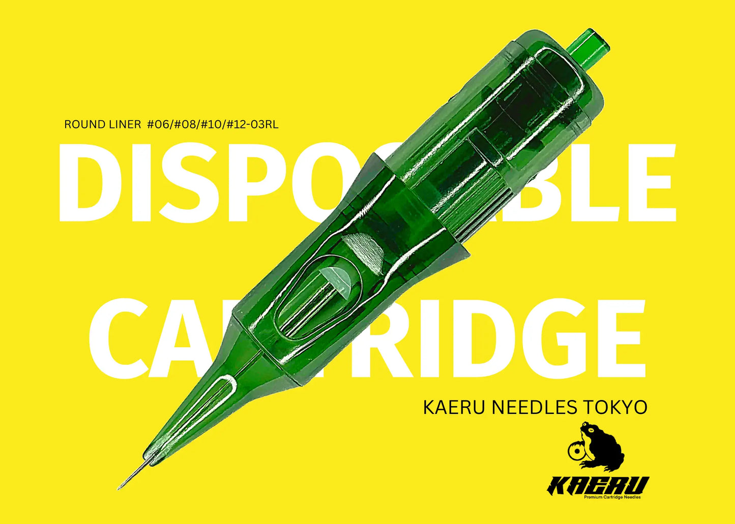 KAERU PREMIUM CARTRIDGE NEEDLES (ROUND LINERS)