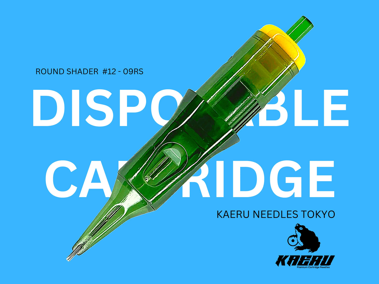 KAERU PREMIUM CARTRIDGE NEEDLES (ROUND SHADERS)