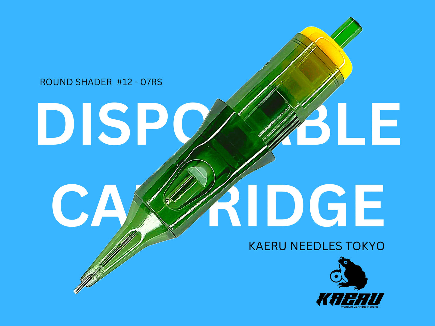KAERU PREMIUM CARTRIDGE NEEDLES (ROUND SHADERS)