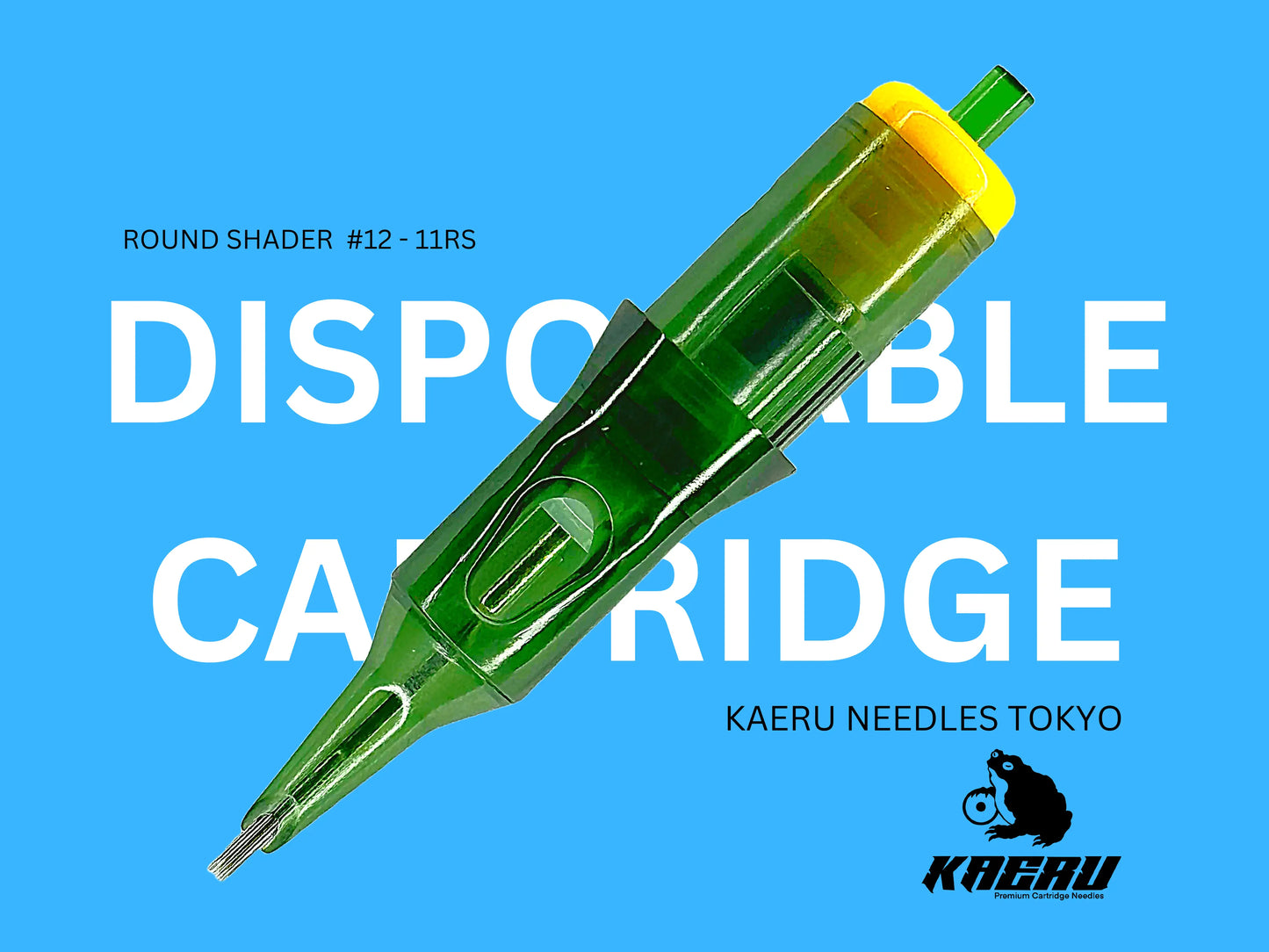KAERU PREMIUM CARTRIDGE NEEDLES (ROUND SHADERS)