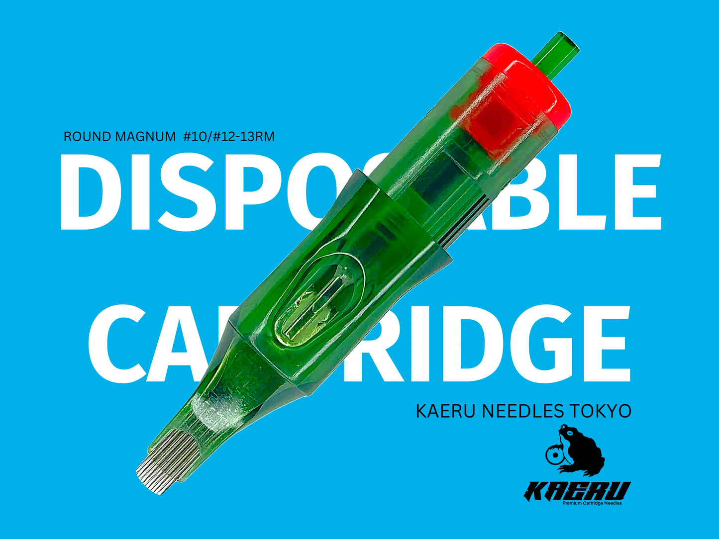 KAERU PREMIUM CARTRIDGE NEEDLES (CURVED MAGNUMS)
