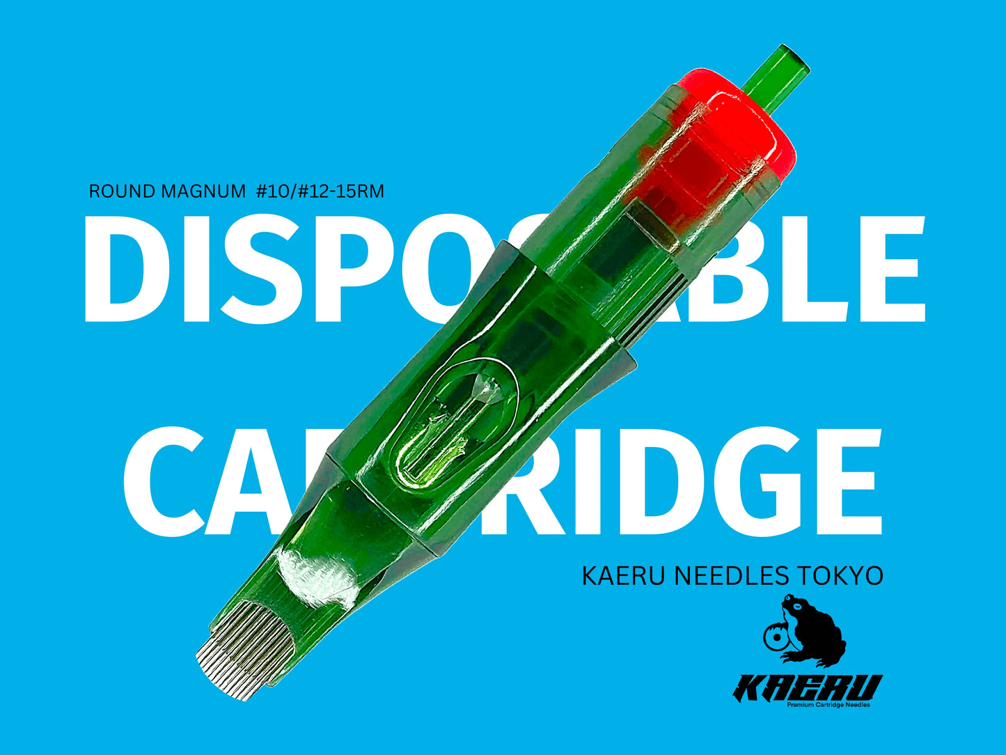 KAERU PREMIUM CARTRIDGE NEEDLES (CURVED MAGNUMS)