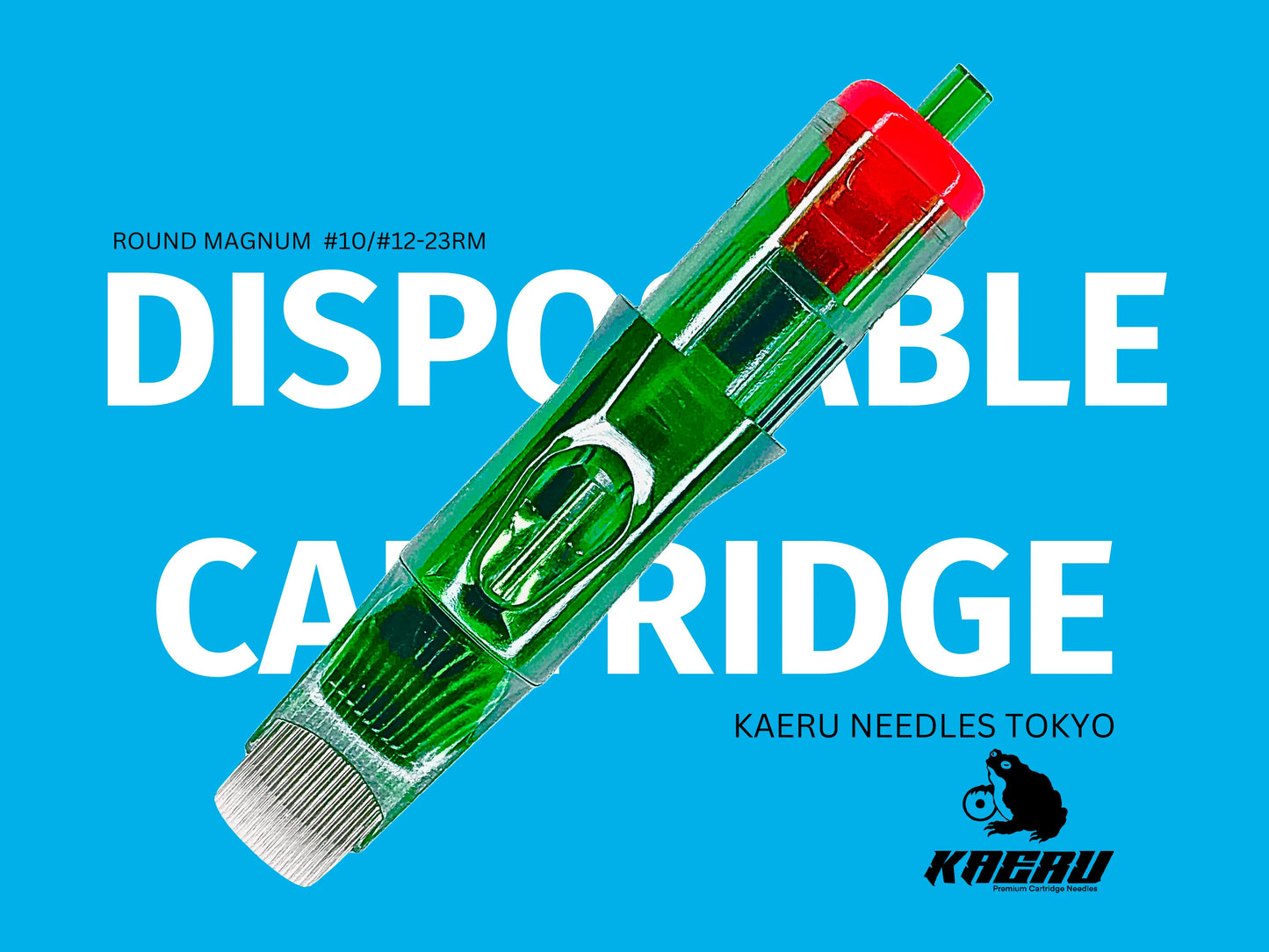 KAERU PREMIUM CARTRIDGE NEEDLES (CURVED MAGNUMS)