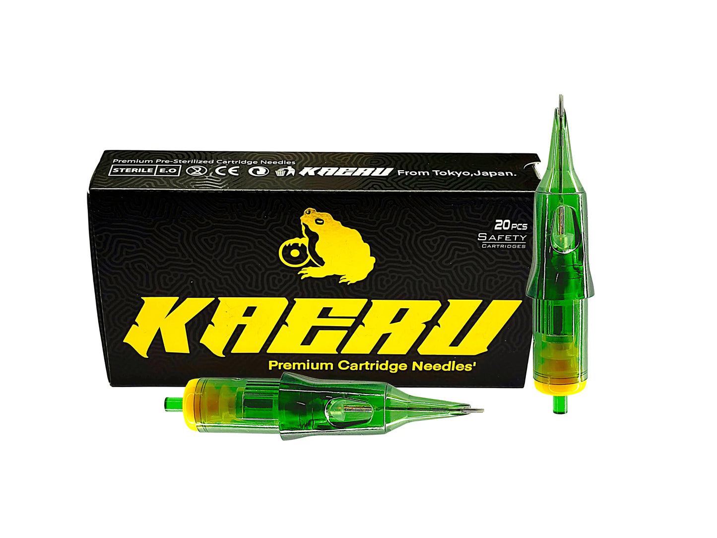 KAERU PREMIUM CARTRIDGE NEEDLES (ROUND SHADERS)
